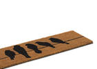 Birds On A Wire Doormat Natural