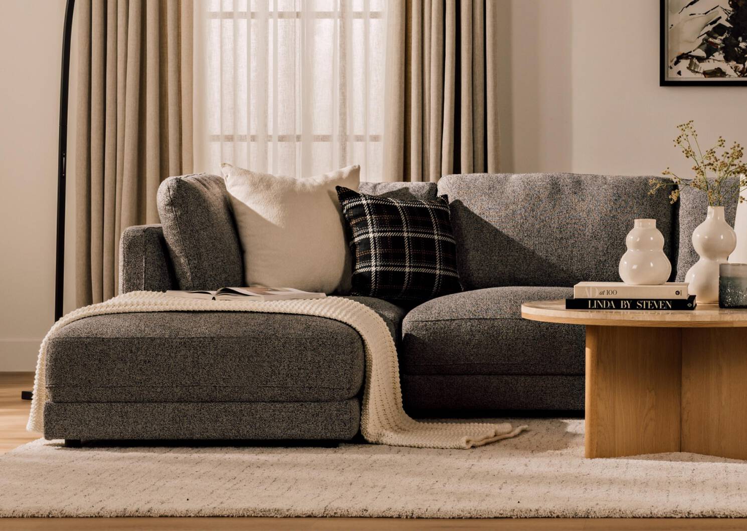 Mila Modular 4-Piece Sectional