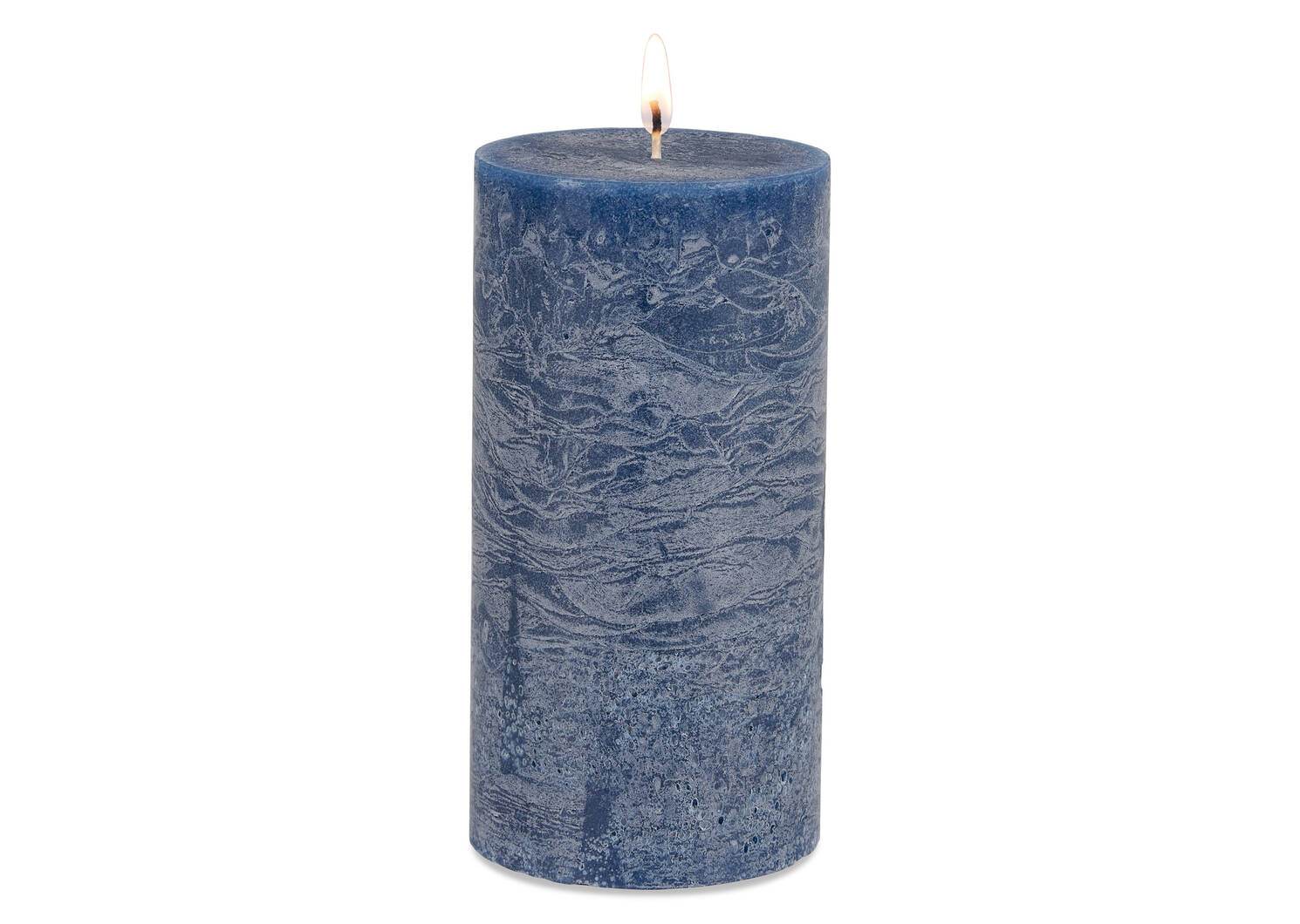 Raylan Candle 3x6 Blue Quartz