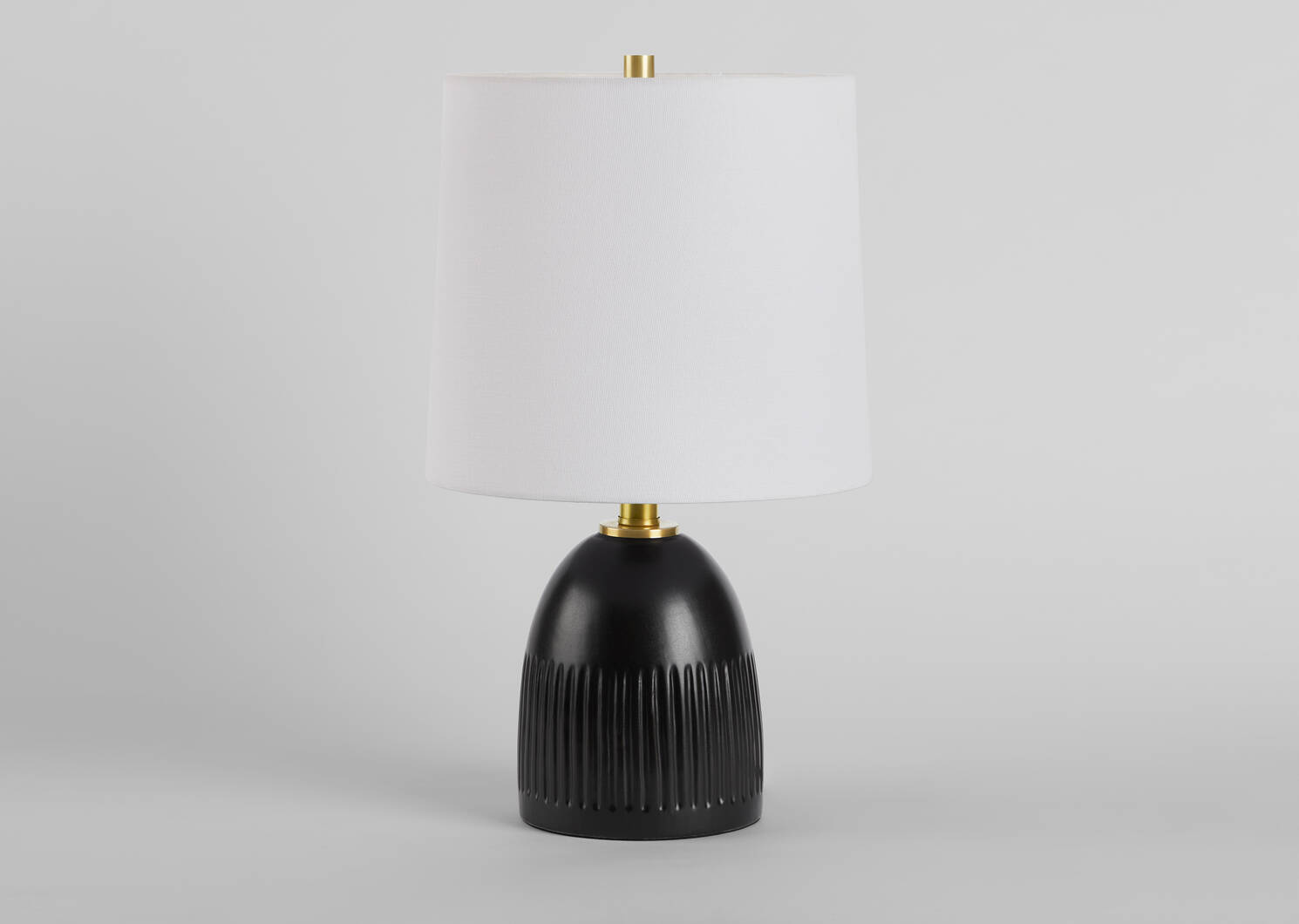 Petite lampe de table Chance noire