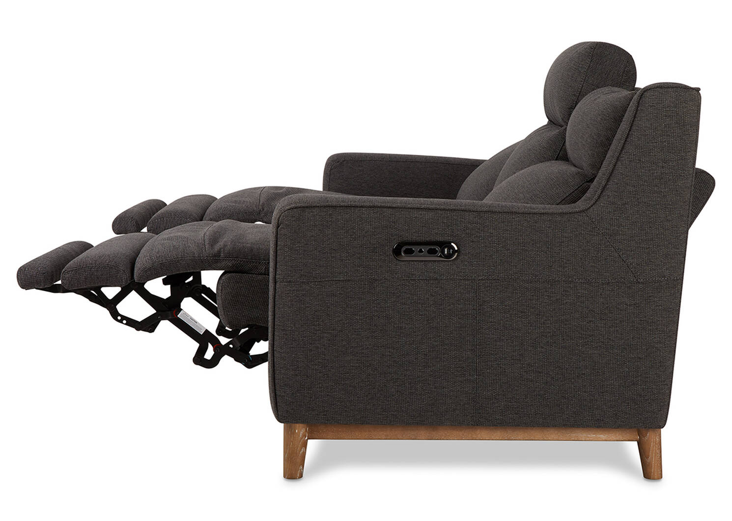 Sanibel Reclining Sofa -Brava Charcoal