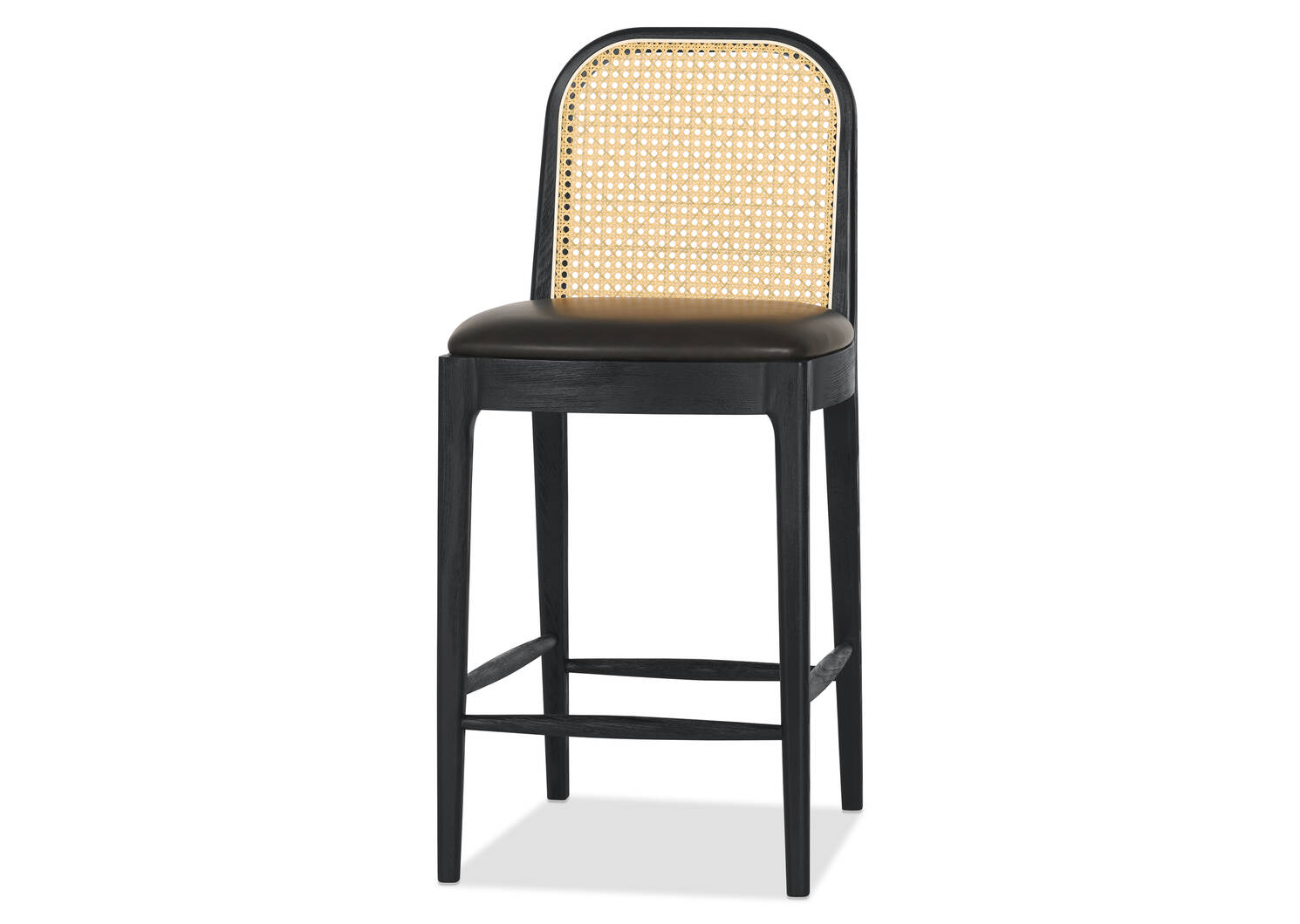 Foye Counter Stool -Triton Black/Natural