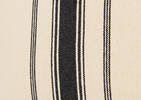 Lowe Striped Pillow 20x20 Ivory/Black