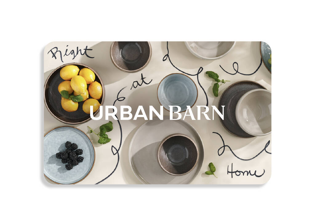 Urban Barn E-Gift Card, 25