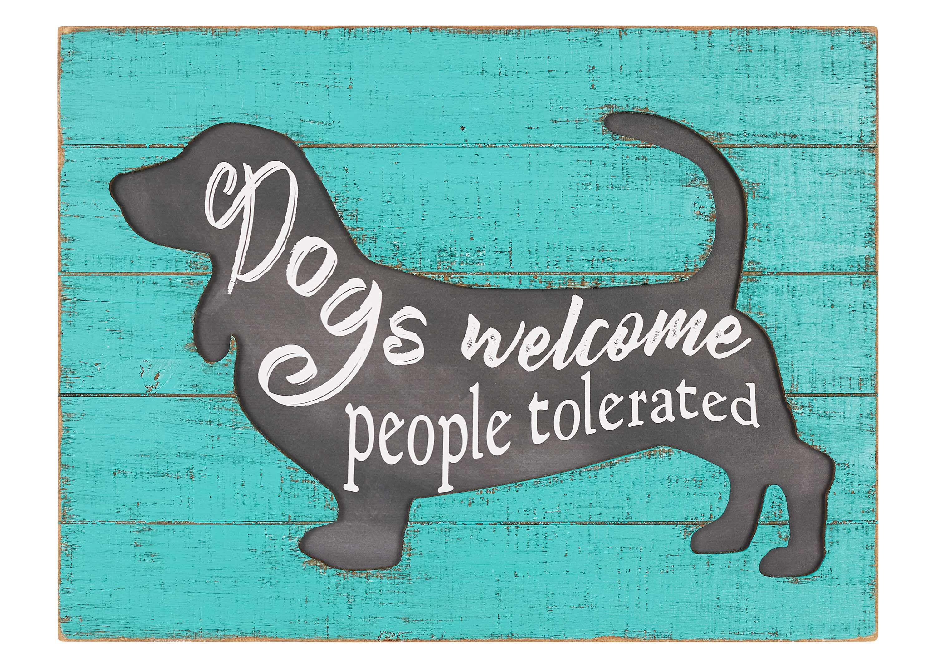 Dogs Wall Plaque