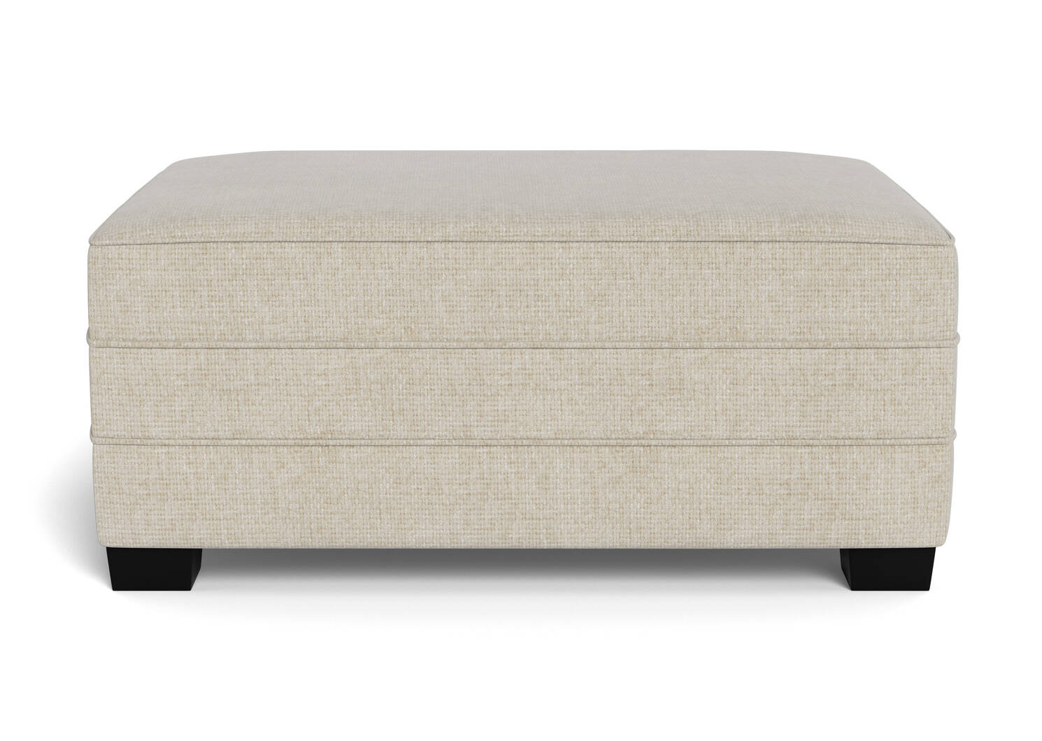 Azure Custom Ottoman 40x26"