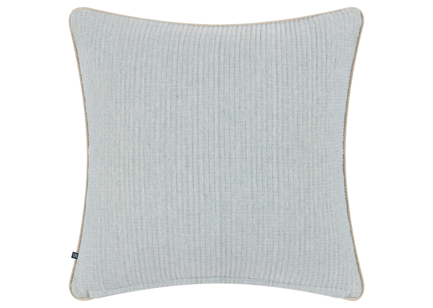 Coussin en coton Thalia 20x20 bleu