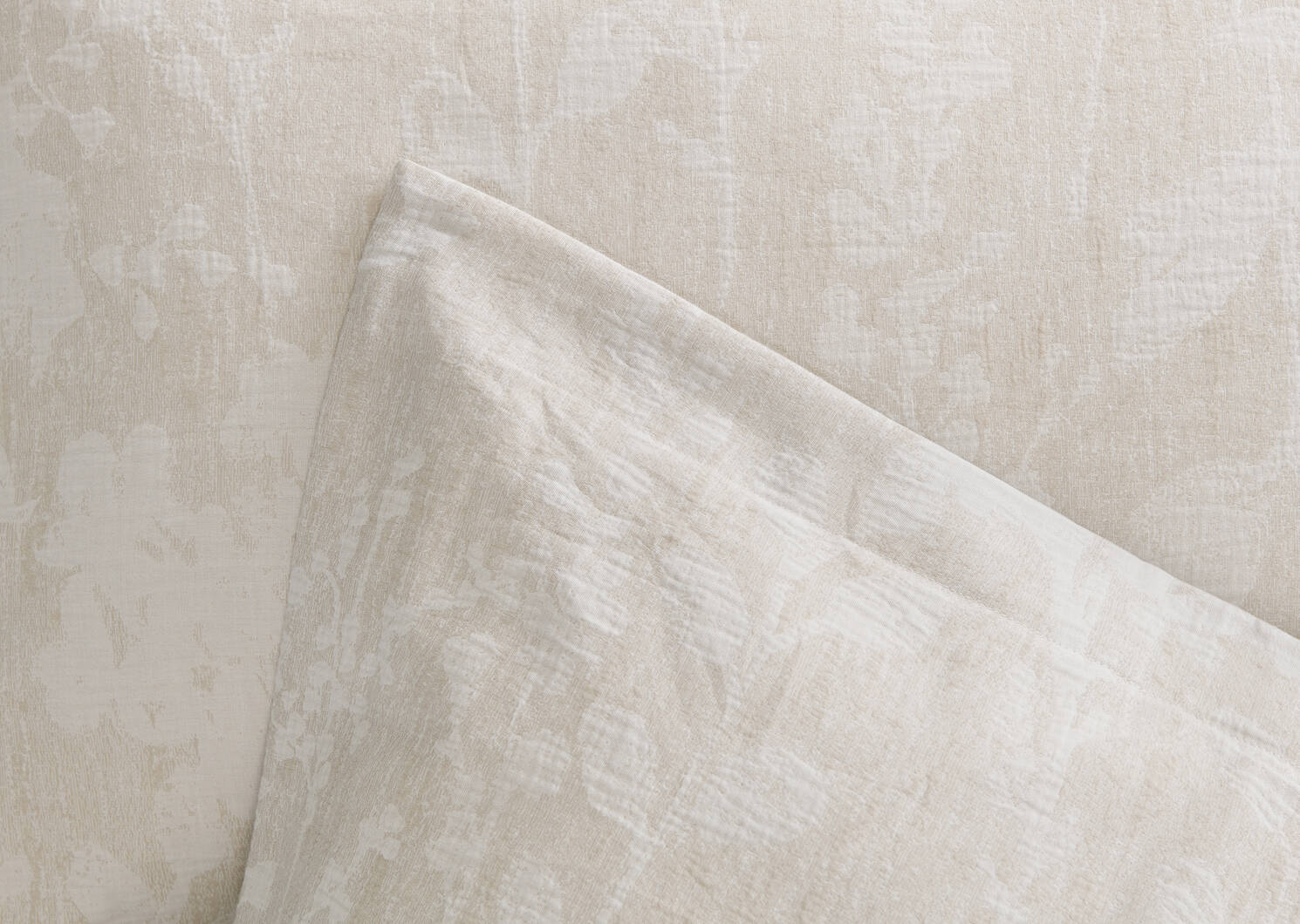 Camella Cotton Duvet Set King Sand/Iv