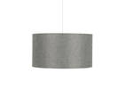 Lampe suspendue tambour Camila grise