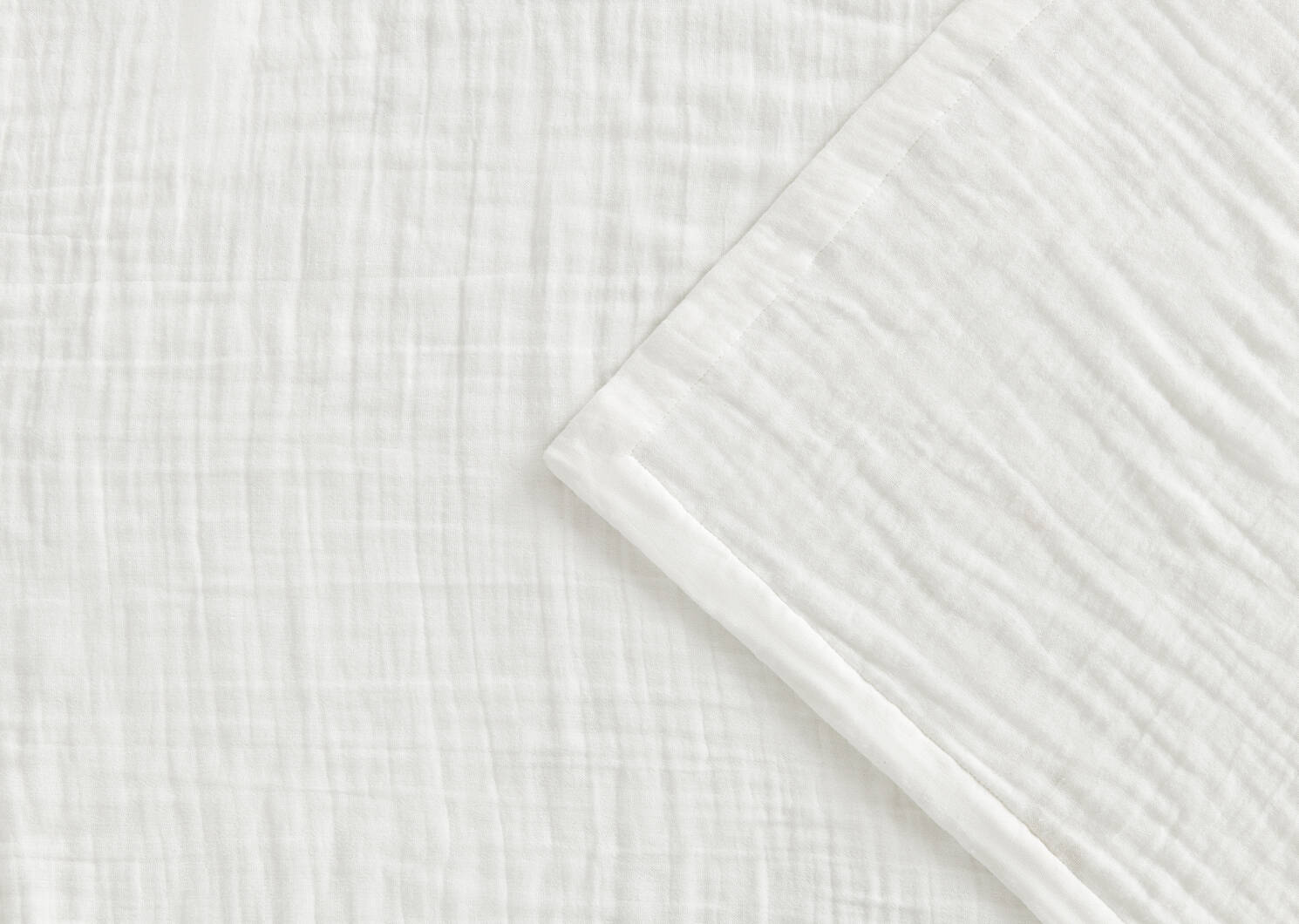 Dessus-de-lit en coton Lola ivoire