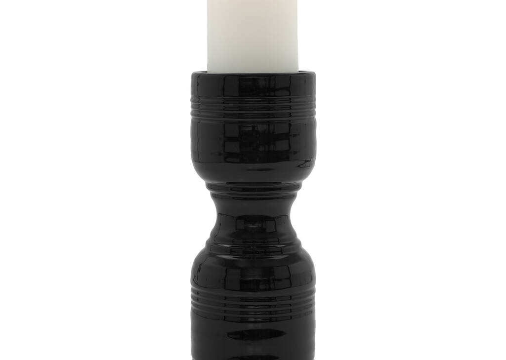 Rife Candle Holder Large Black