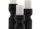 Rife Candle Holder Large Black