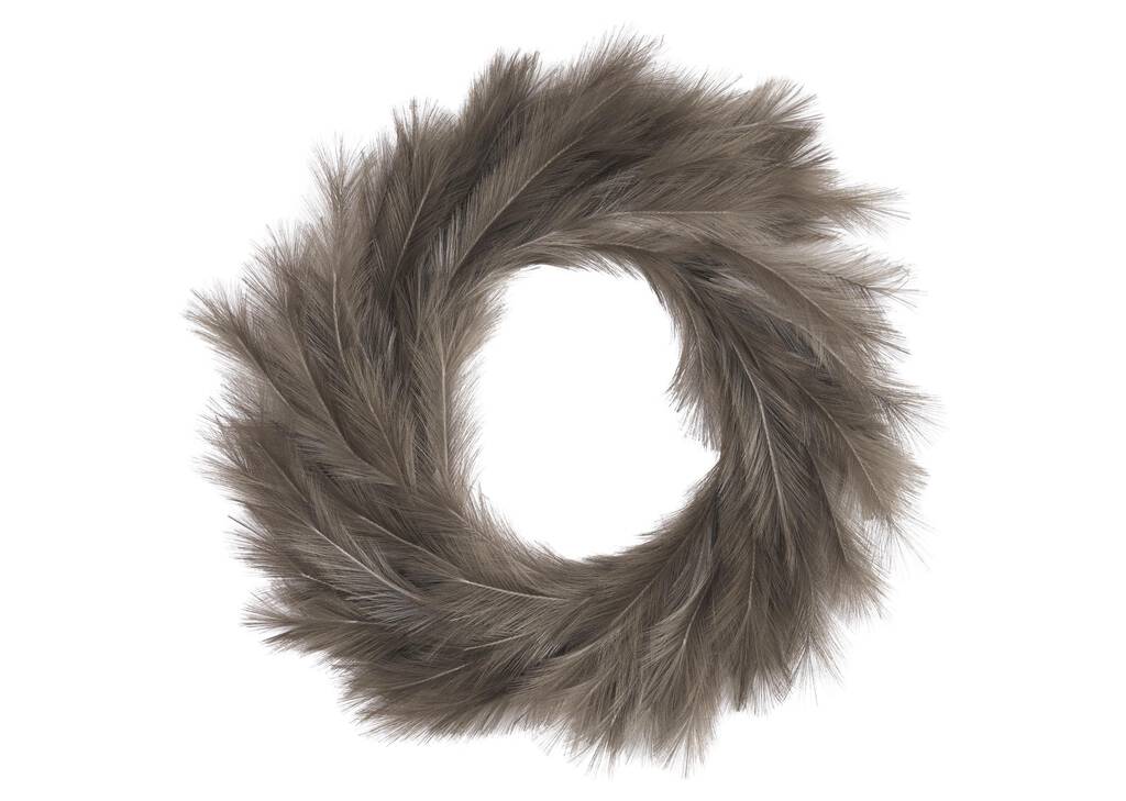 Marianna Pampas Wreath Grey