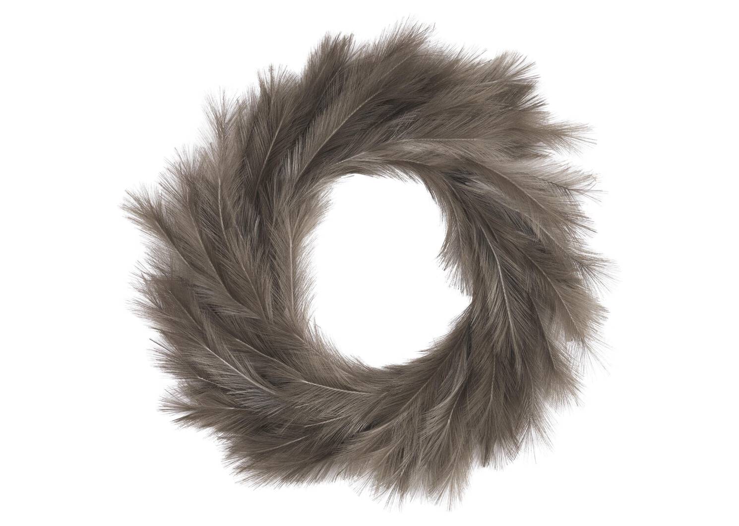 Marianna Pampas Wreath Grey