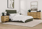 Impero Bed -Amalie Forest, QUEEN