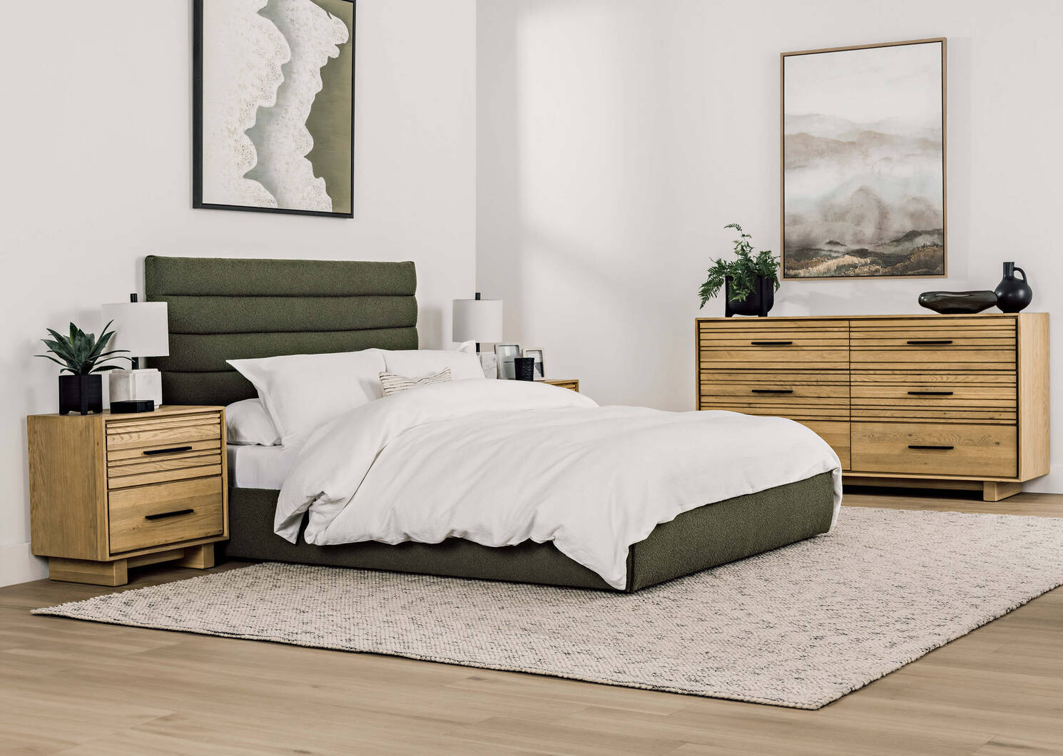 Impero Bed -Amalie Forest, QUEEN