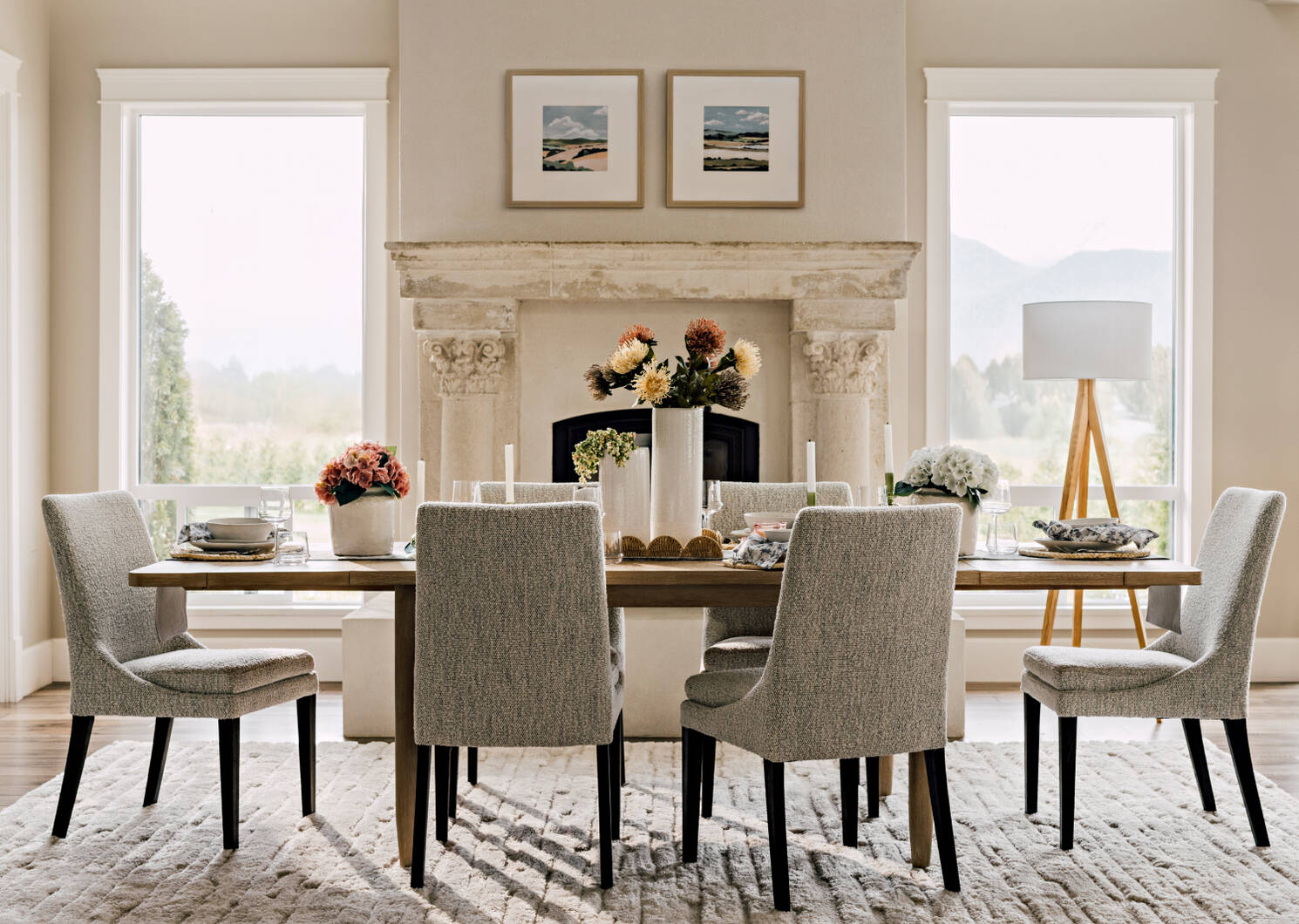 Roz Tripod Floor Lamp