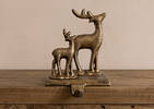 Noel Deer Stocking Holder