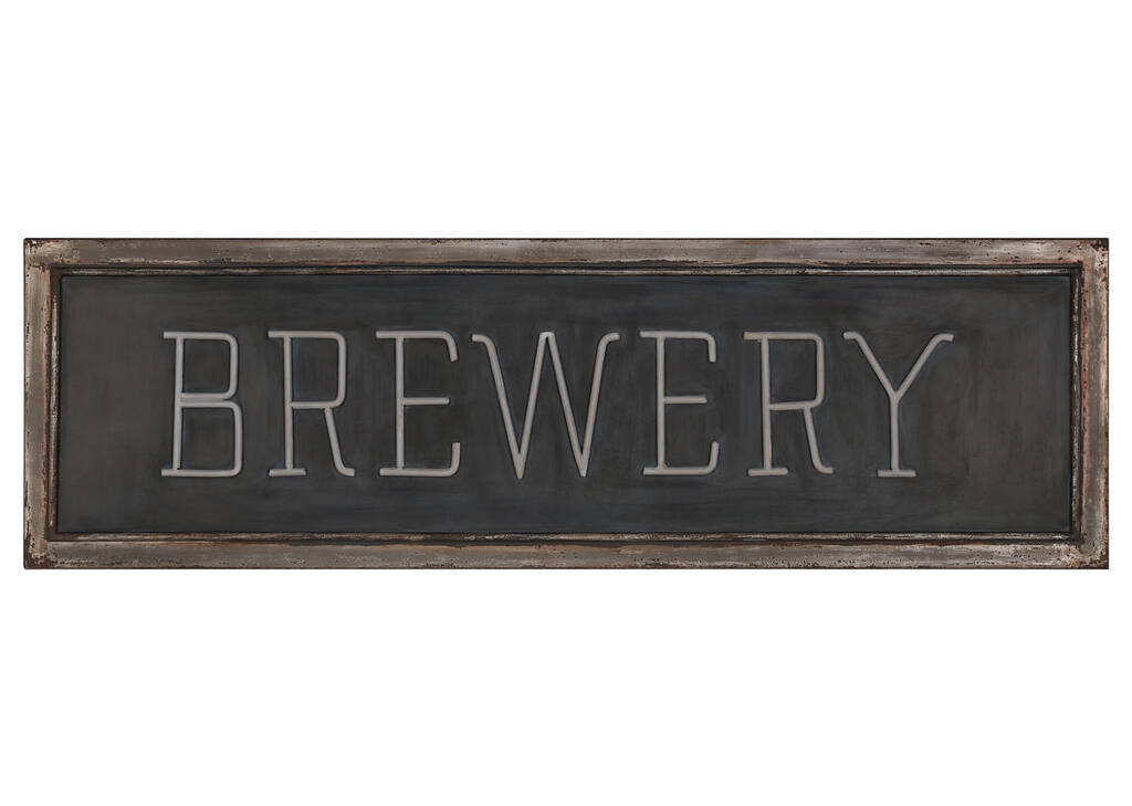 Brewery Wall Plaque