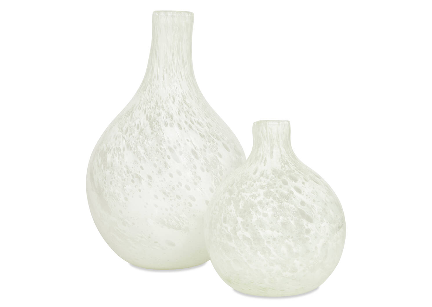 Petit vase Arabelle blanc