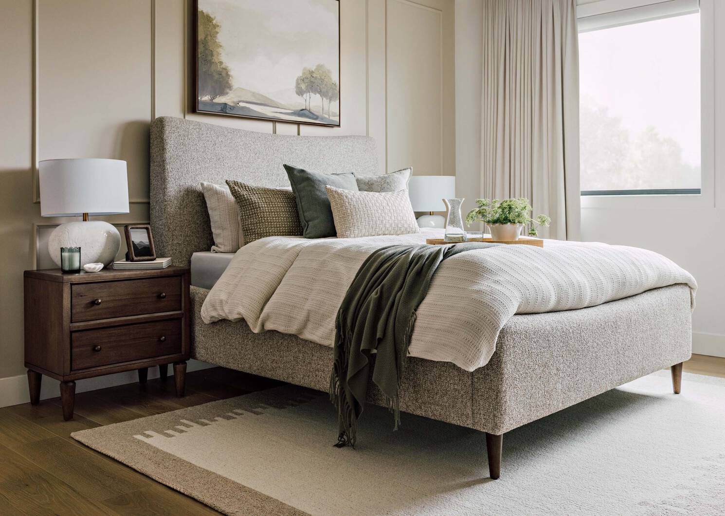 Armando Bed -Yala Mocha, KING