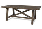 Ironside Ext Dining Table Rect -Grey