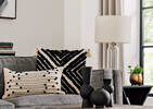 Vases Eliana noirs
