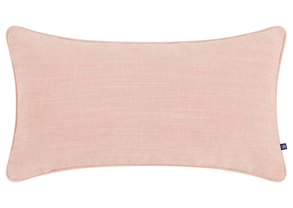 Coussin Bailey 12x22 rose voilé