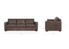 Brewer Custom Leather Sofa