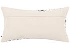 Evora Pillow 12x22 Sand/Black