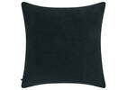 Coussin floral Alaya 20x20 ivoire/noir