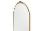 Faye Leaner Mirror Antique Brass
