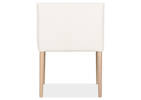 Marciona Lthr Arm Dining Chair -Forega W