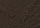 Knox Waffle Throw Brown