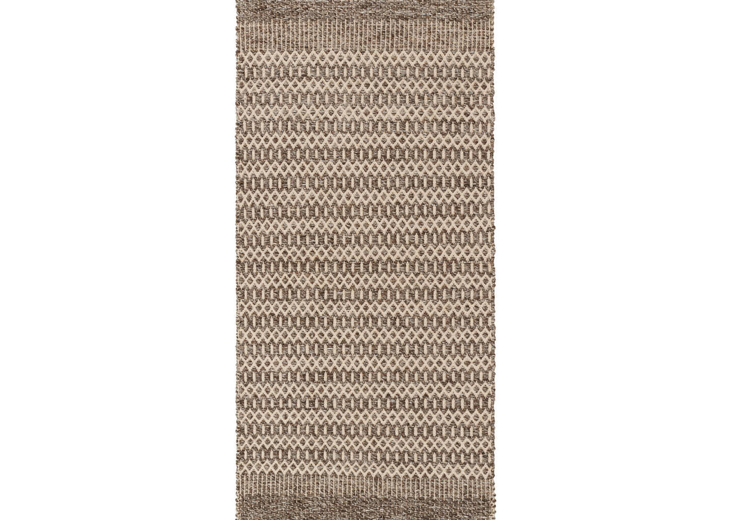 Tapis de couloir Dev 30x84 brun