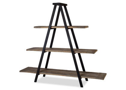 Logan Display Shelf -Weathered Elm