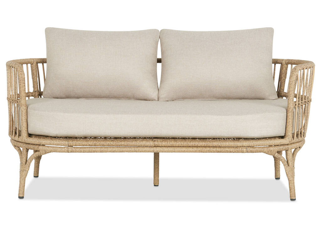 Millie Outdoor Sofa -Natural/Flax