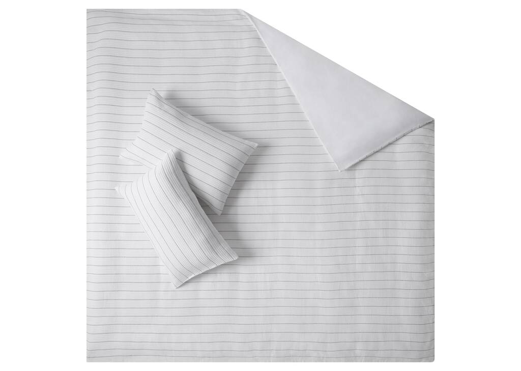 Shea Duvet Sets - White/Black