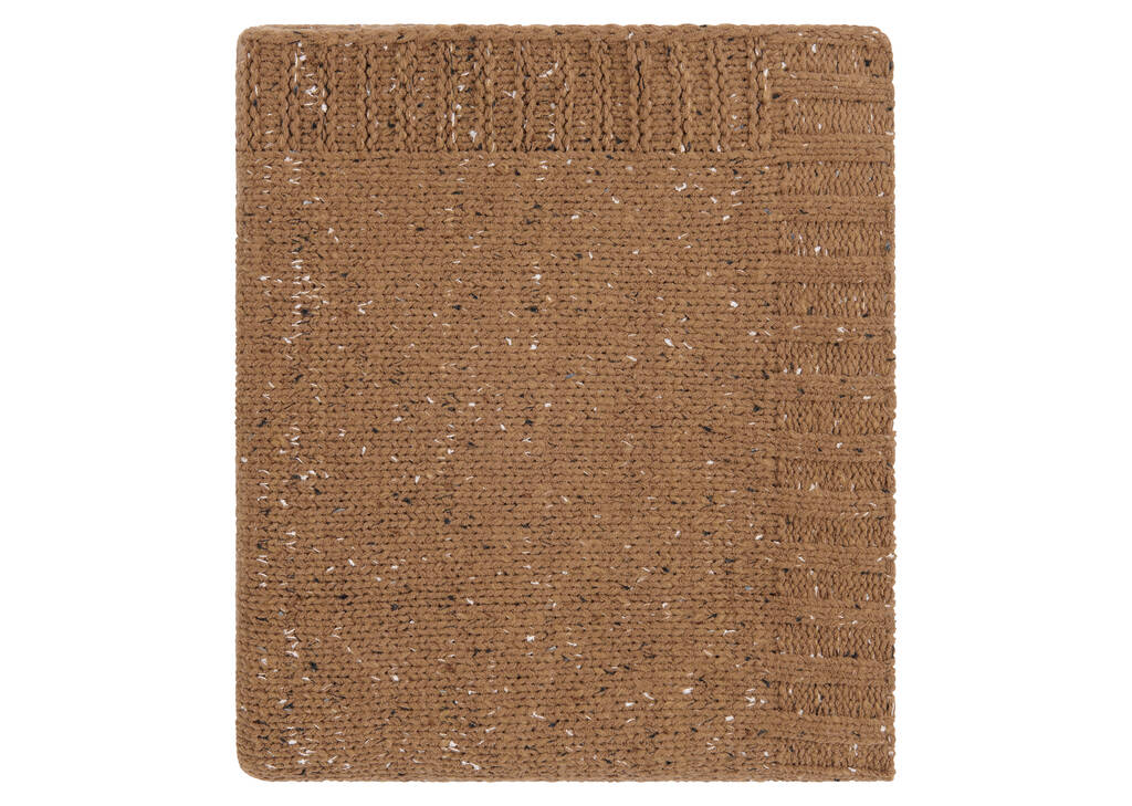 Shana Chenille Flecked Throw Caramel/Mu