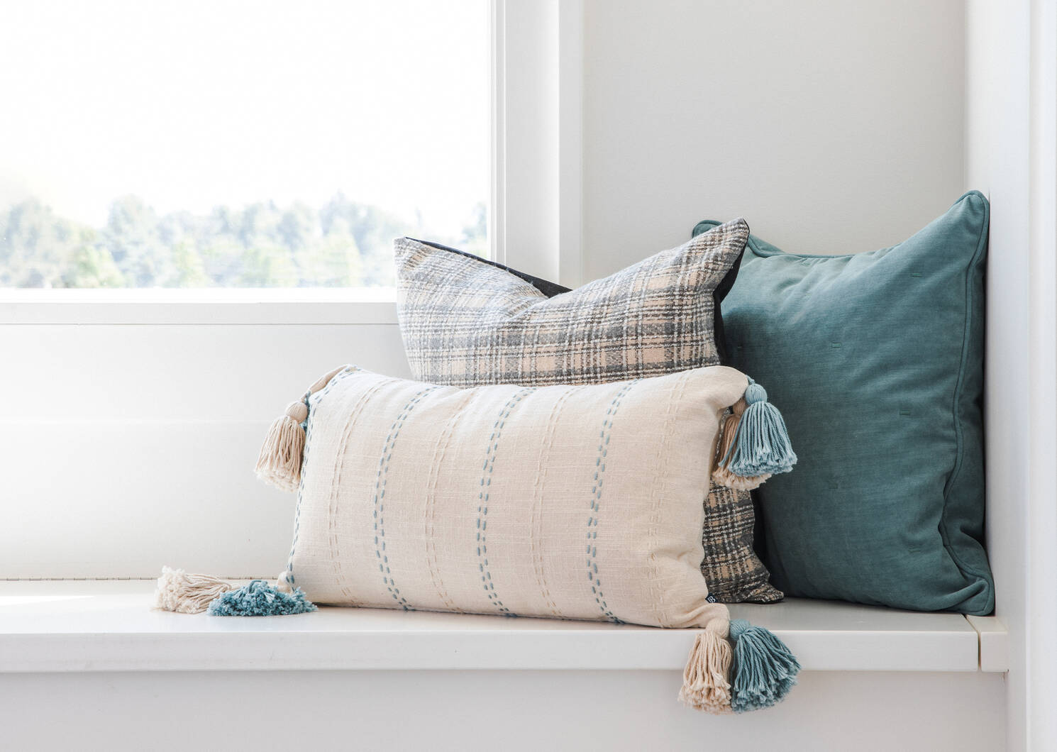 Cole Plaid Pillow 20x20 Multi