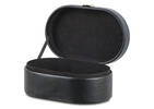 Tessa Storage Box Oval Small Black