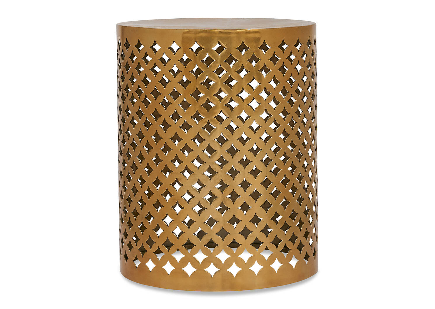 Casie Accent Table -Brass