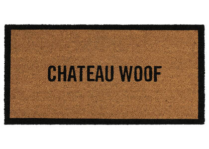 Woof Doormat Natural