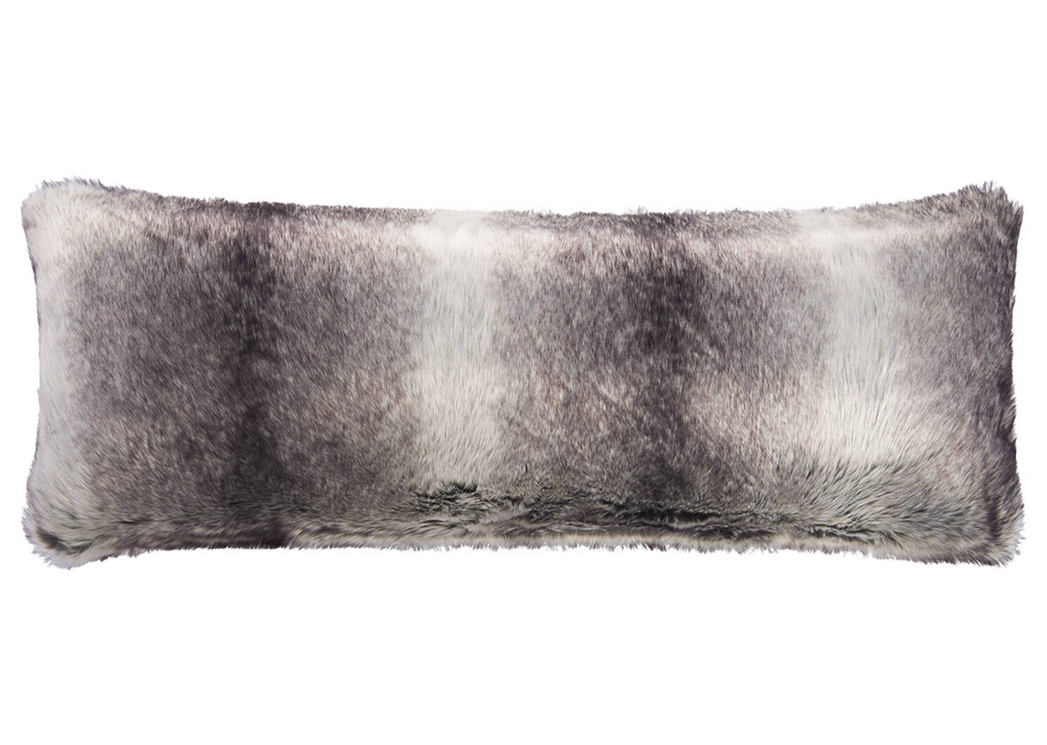 Haven Faux Fur Toss 14x36 Grey Wolf