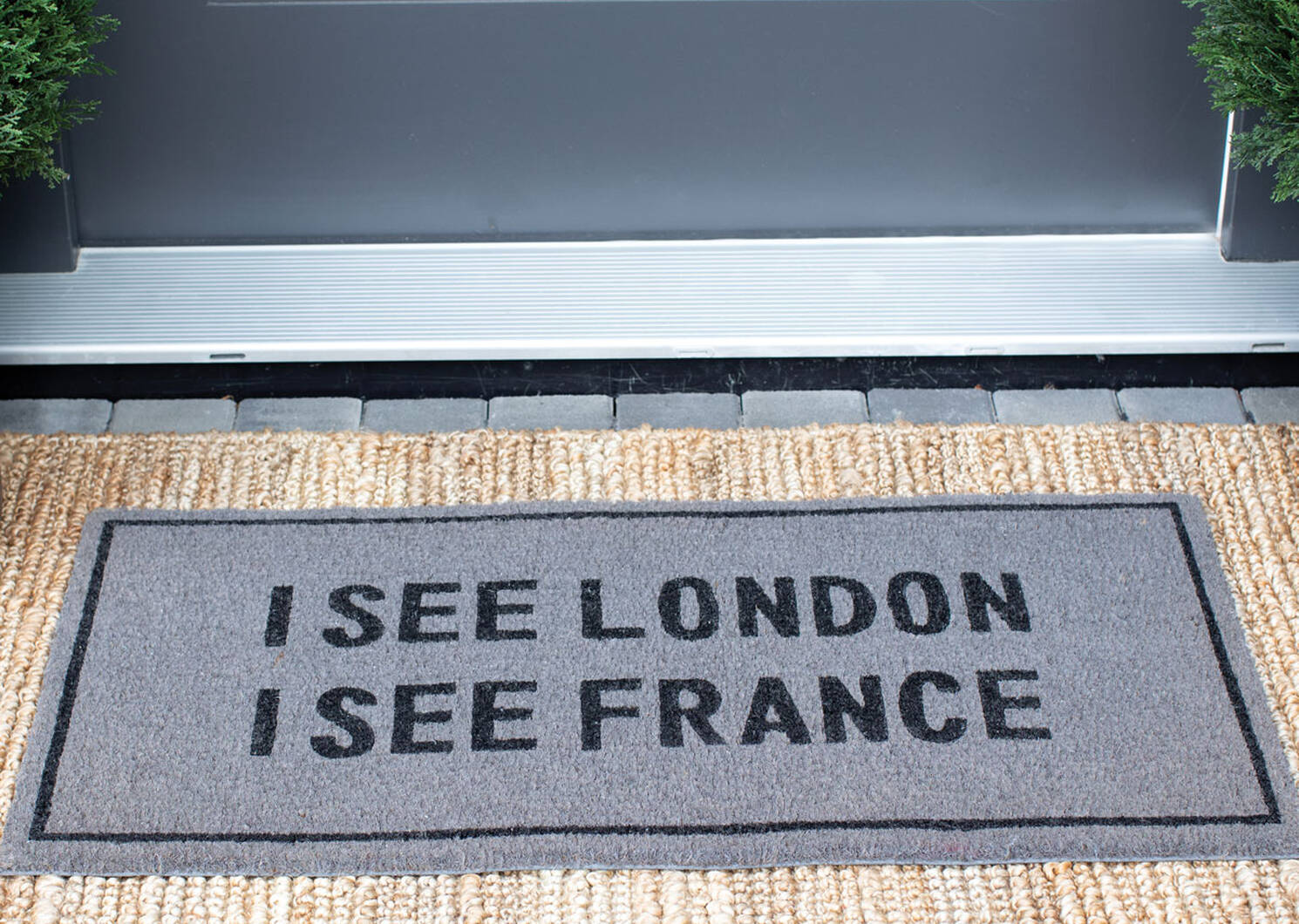 I See London Doormat Grey