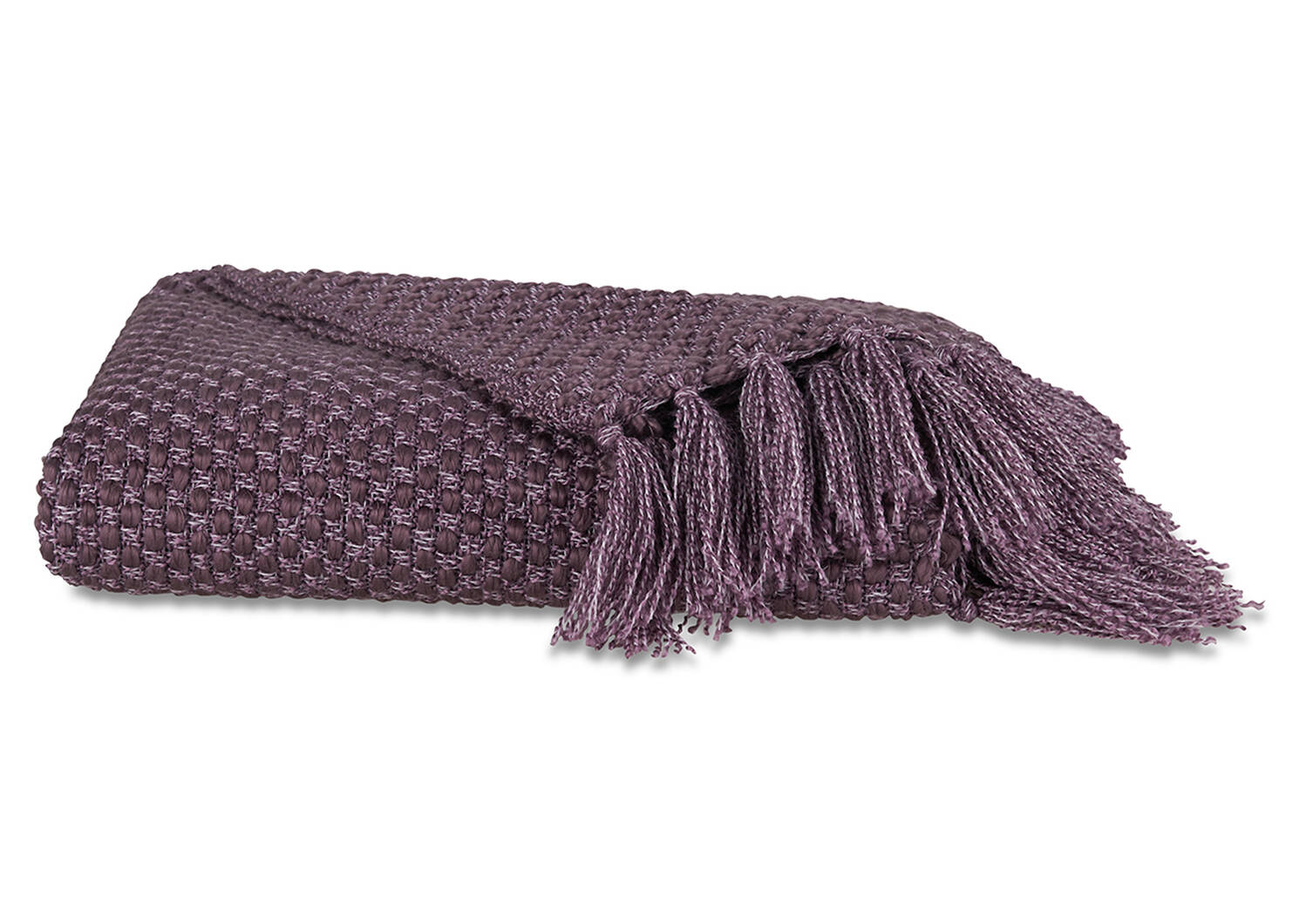 Semele Throw Silver/Violet