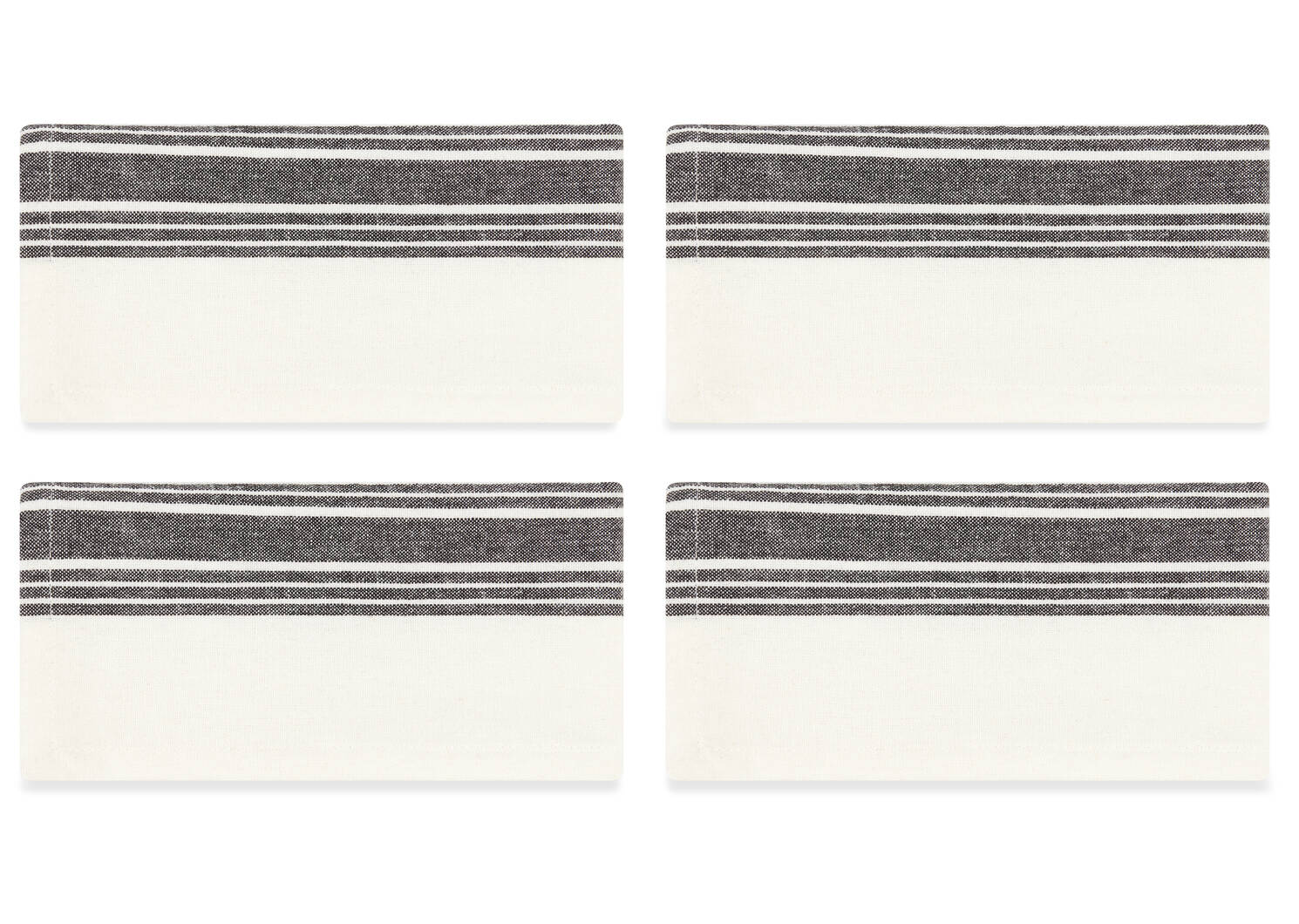 Colette Stripe Cotton Napkin Set of 4