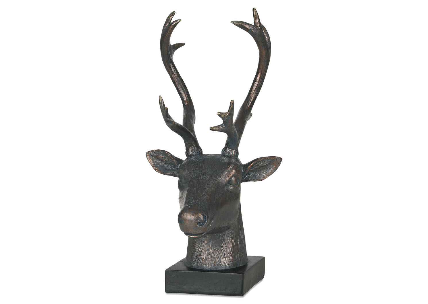 Noble Deer Bust Statue