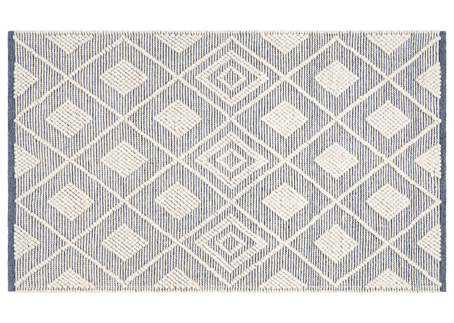 Olympia Accent Rug - Navy/Ivory