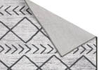 Capri Outdoor Rug 72x108 Grey/Black